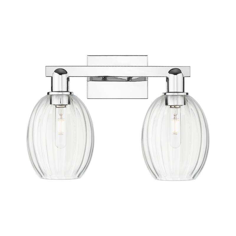 Innovations Lighting Downtown Urban - Preston - 2 Light 16" Bell Shade Bath Vanity Light