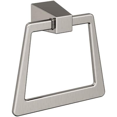 Amerock Blackrock 6-13/16" Wall Mounted Towel Ring