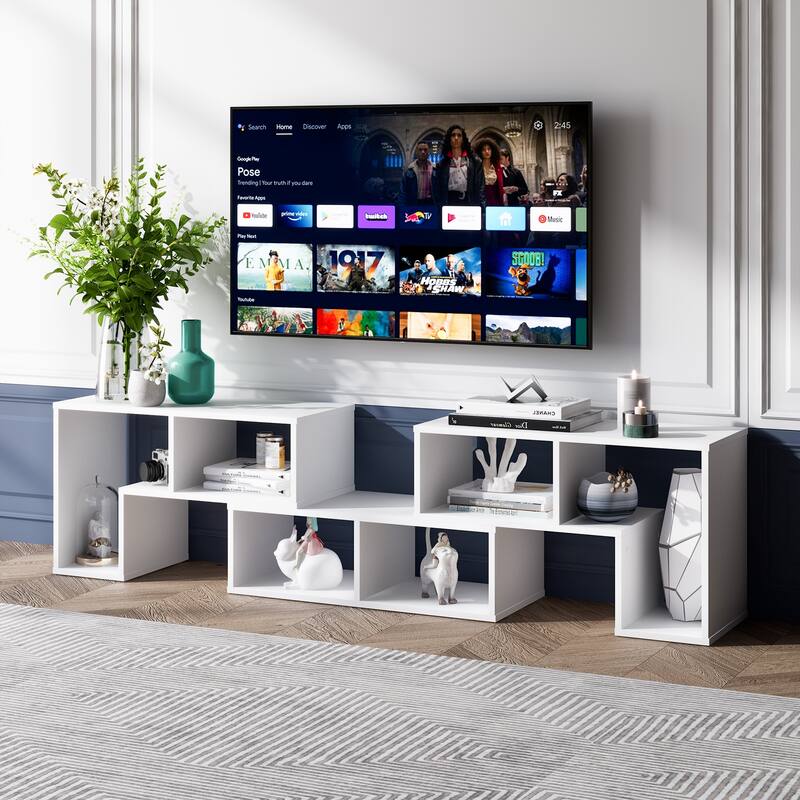 Costway 3 Pcs TV Stand for TV's up To 65'' Console Entertainment