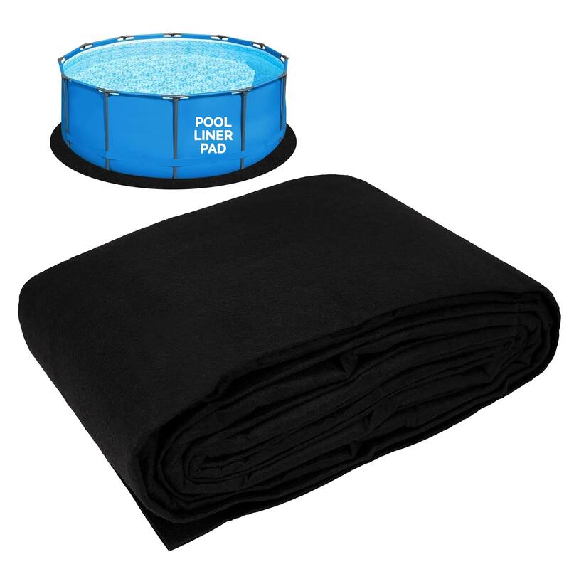 Swimline Hydrotools Above Ground Round Liner Pad, Pool Protector Mat, 12 Ft - 4. 5