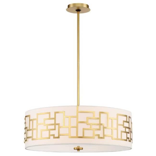 Kovacs Alecia's Necklace 24" Wide 4 Light Drum Pendant
