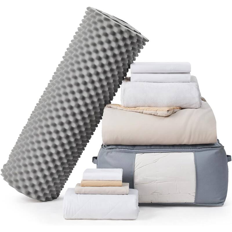 Twin XL College Bedding Package - Basic Dorm Necessities