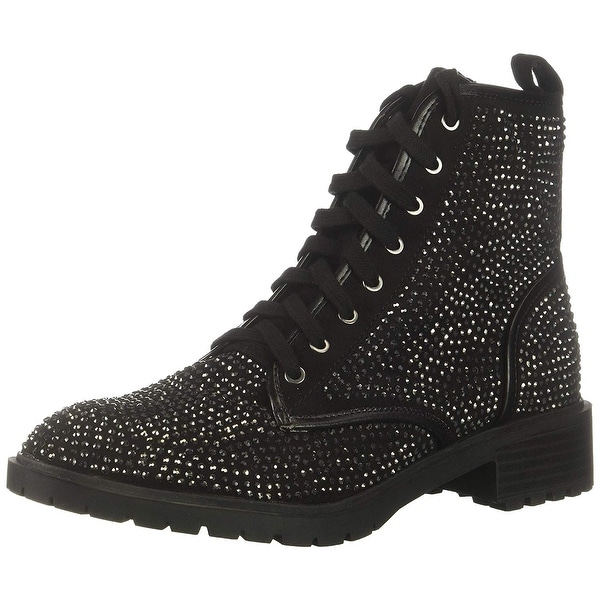 madden girl combat boots black