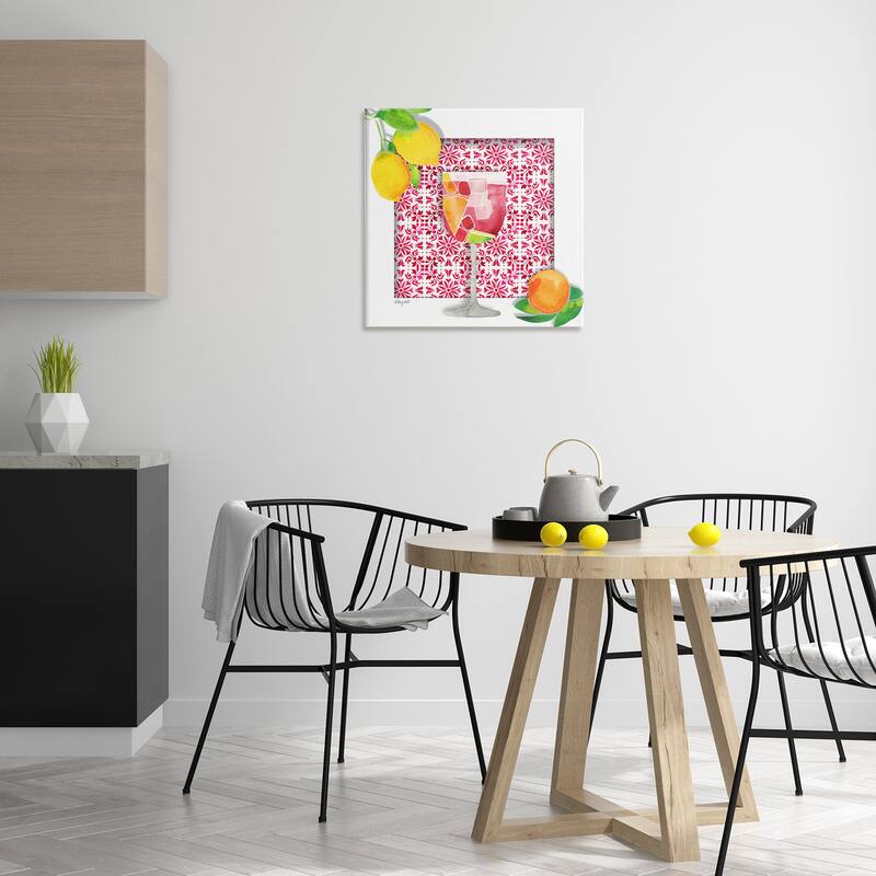 Stupell Fruity Sangria Drink Canvas Wall Art Design By Hillary Holt