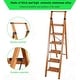 preview thumbnail 4 of 26, 330 lb Capacity 6-step Aluminum Folding Step Stool