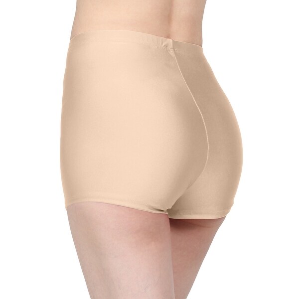 high waisted nylon shorts