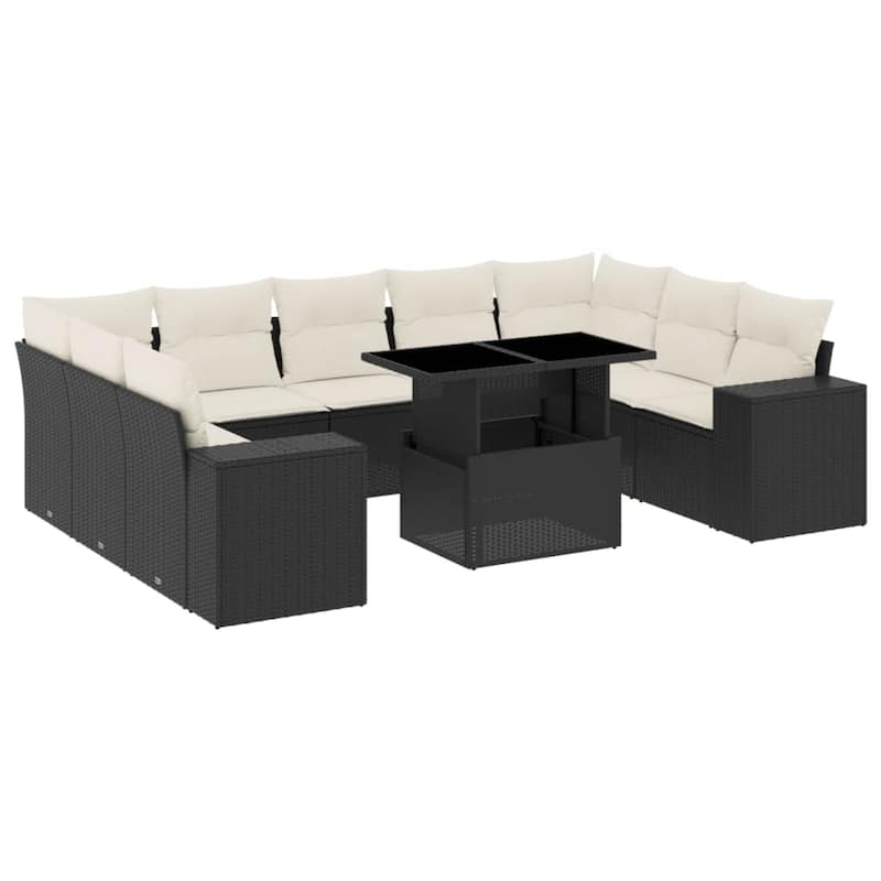 vidaXL Garden Sofa Set - 21.7 x 39.4 x 28.7