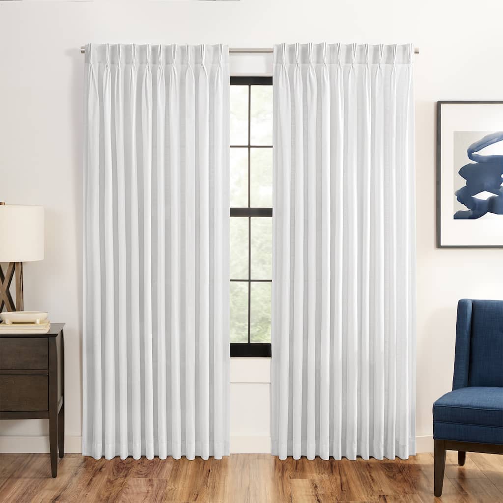 Waverly Serendipity Pinch Pleat Light-Filtering Window Panel