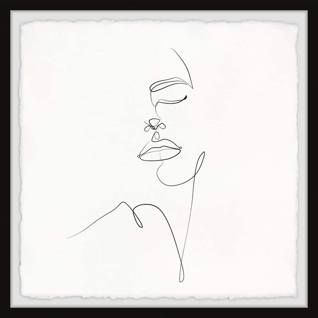 'Marcella' Framed Painting Print