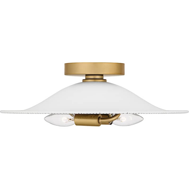 Light Gold Flush Mount from the Indigo Collection