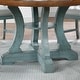 preview thumbnail 9 of 18, Furniture of America Sylmer Farmhouse 54-inch Wood Round Dining Table