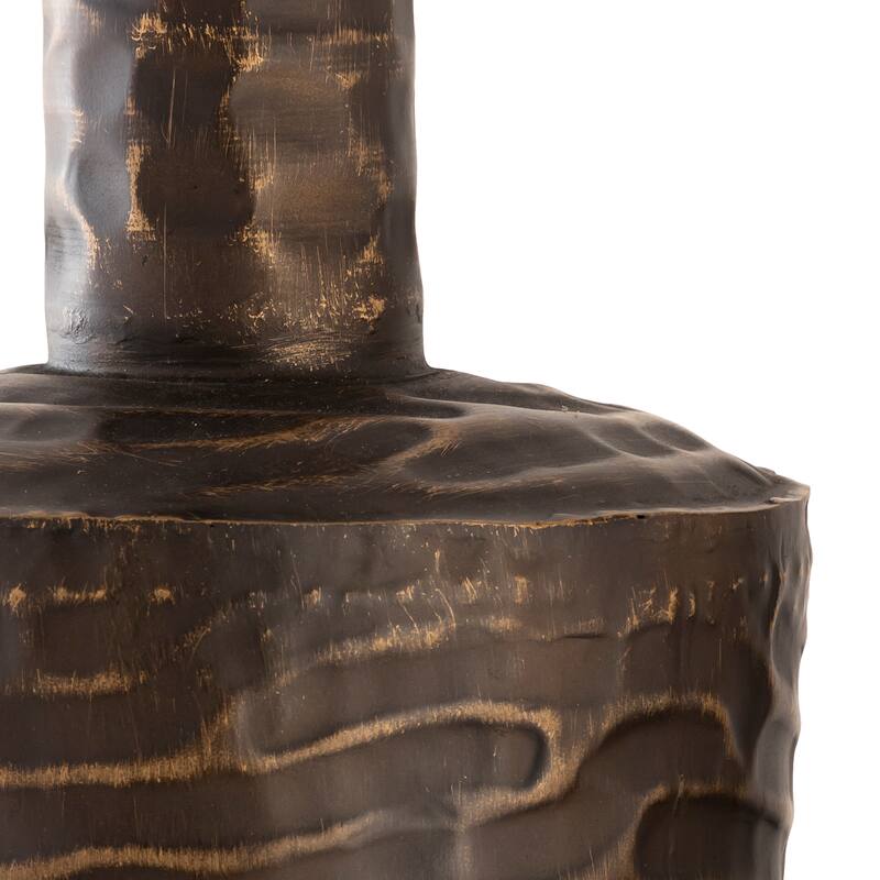 Elk Home Council Bronze Finish Metal 9.5 Inch Wide Vase