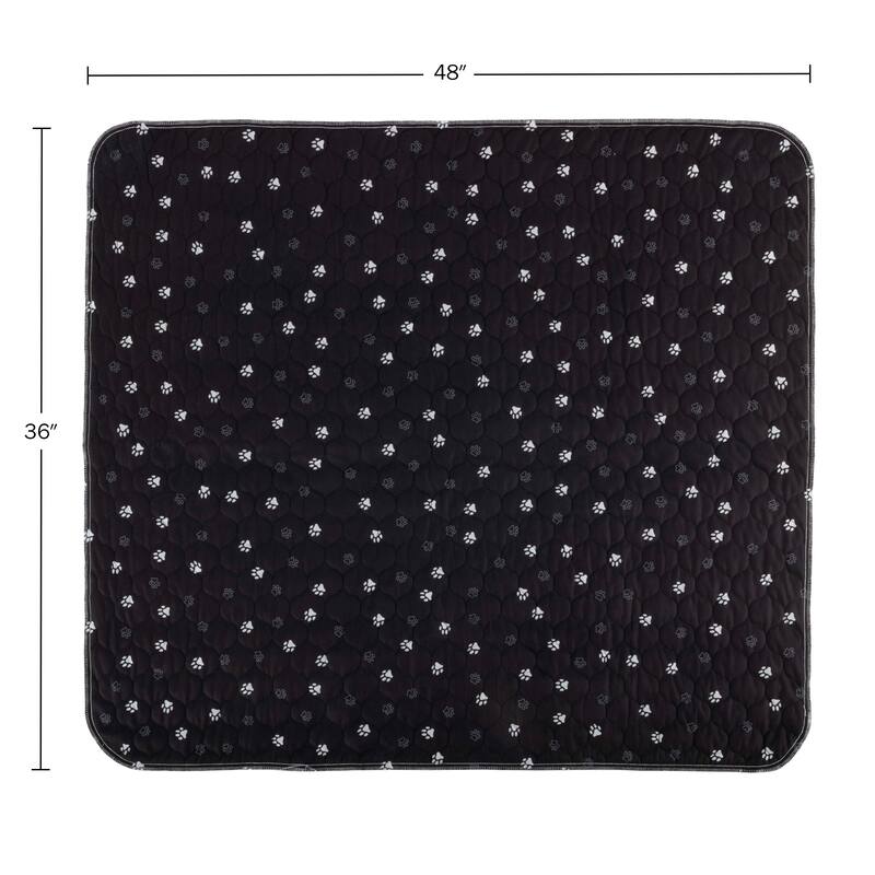 PETMAKER Washable Pee Pads for Dogs with Grooming Glove