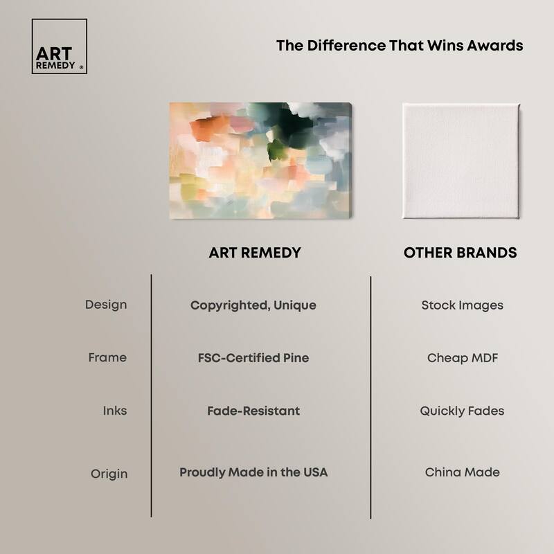 Dreamlike Hues II Canvas by Art Remedy, Gallery Wrapped