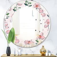 Round Farmhouse Wall Mirror Shop Online At Overstock
