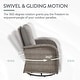 preview thumbnail 69 of 68, Outdoor Swivel Rocker Chairs with Sofa Table