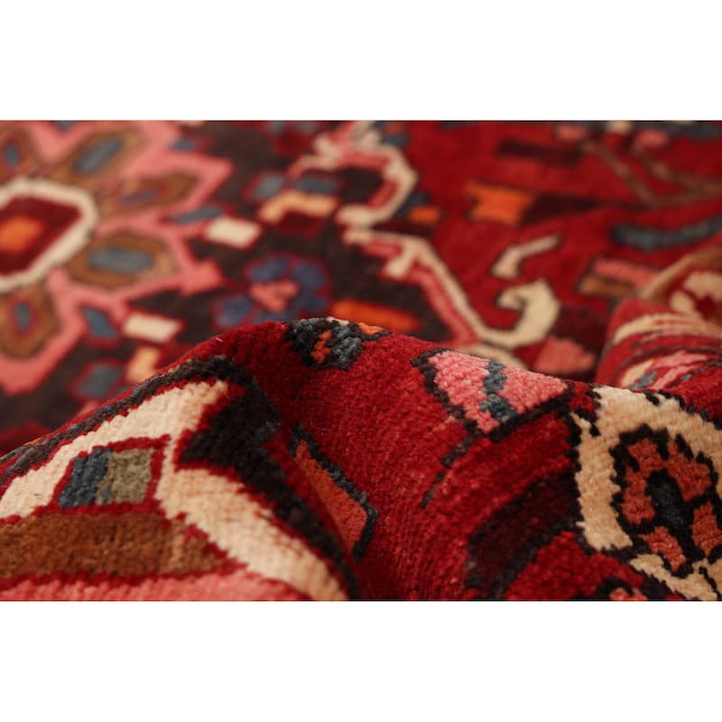 ECARPETGALLERY Hand-knotted Andelz Red Wool Rug - 4'6 x 8'0