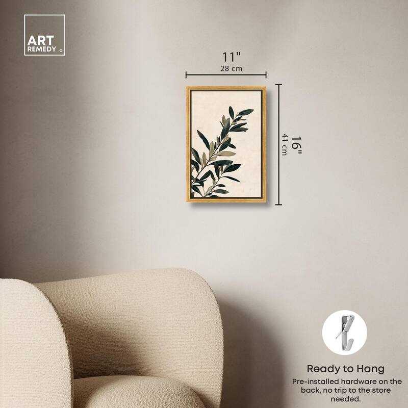 Verdant Virtue I Canvas by Art Remedy