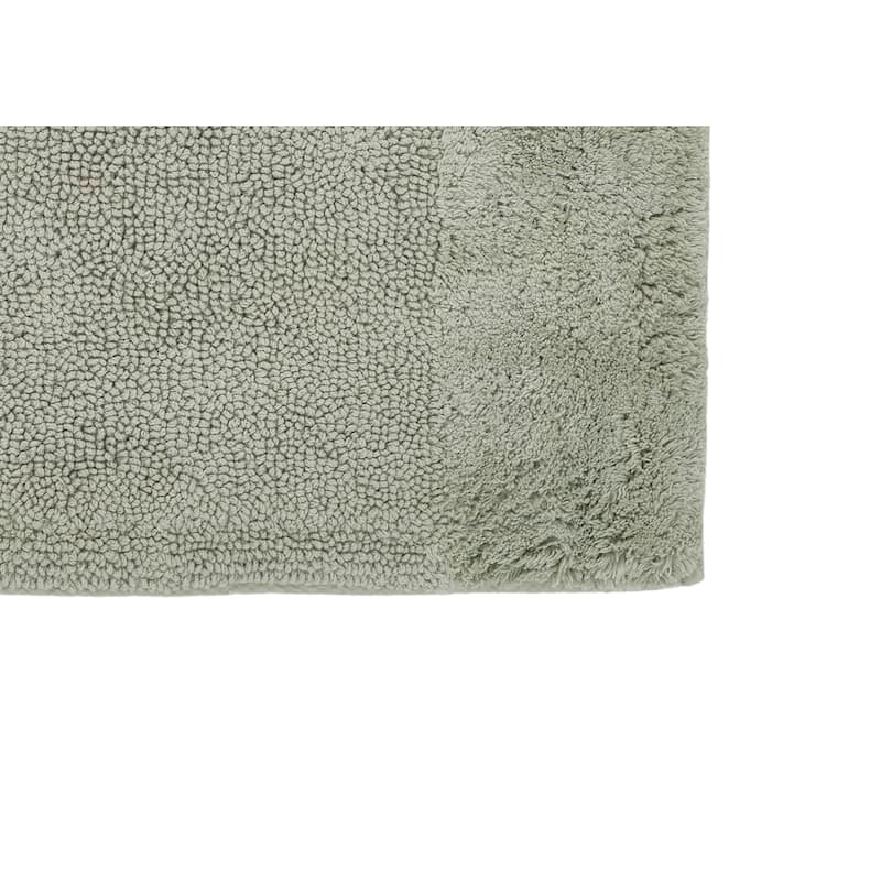 Better Trends Granada Collection 100% Cotton Tufted Bath Mats with Non-Slip Spray Latex Backing, Machine Washable for Bathroom