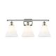 Option Polished Nickel / Matte White