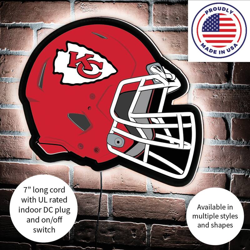 Kansas City Chiefs LED Lighted Sign