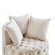 preview thumbnail 10 of 14, Contemporary Upholstered Tufted Leisure Chair Accent Chair