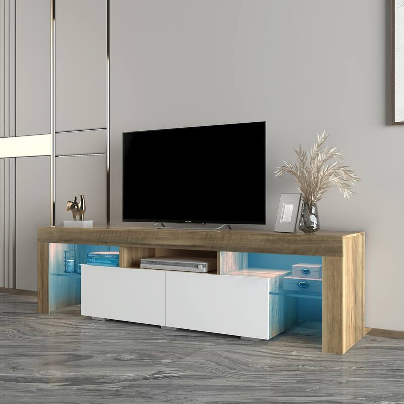 60-Inch Modern TV Stand with RGB light
