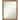 Non-Beveled Wood Bathroom Wall Mirror - Owl Brown Narrow Frame