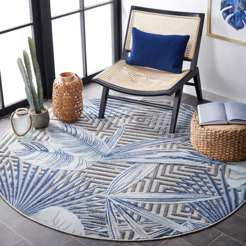 SAFAVIEH Cabana Diemut Indoor/ Outdoor Waterproof Transitional Rug