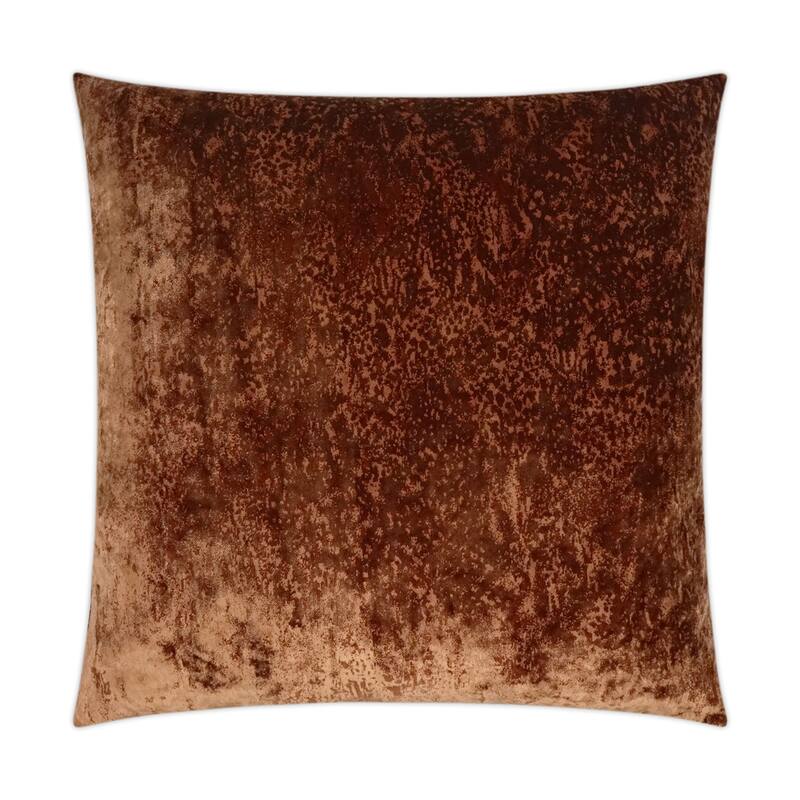 Grated Copper Coin Decorative Throw Pillow