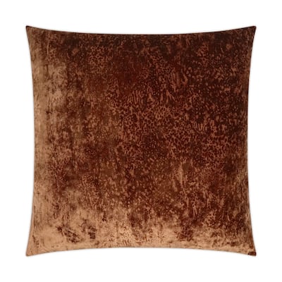 Grated Copper Coin Decorative Throw Pillow