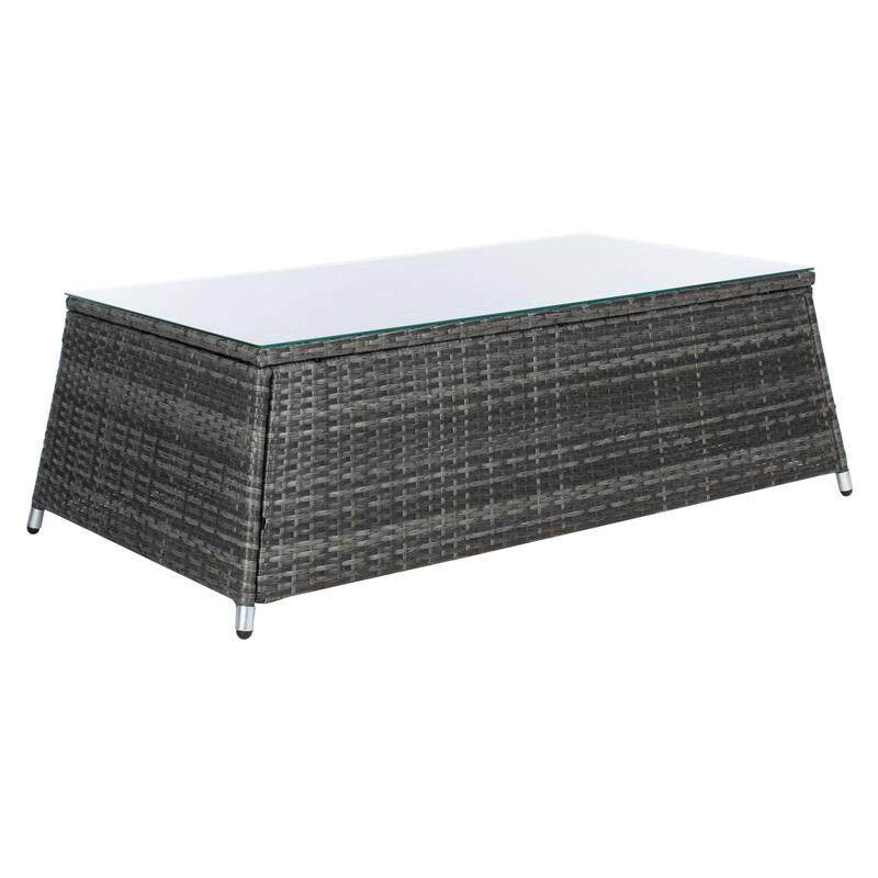 SAFAVIEH Outdoor Living Lorma 4-Piece Patio Set.