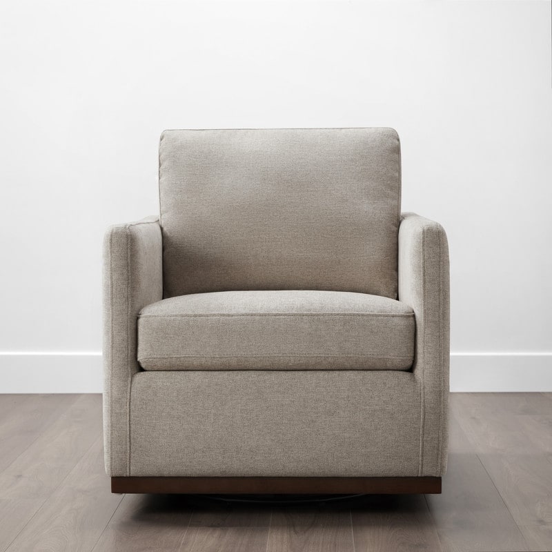 Spruce & Spring Shane Modern Swivel Accent Arm Chair