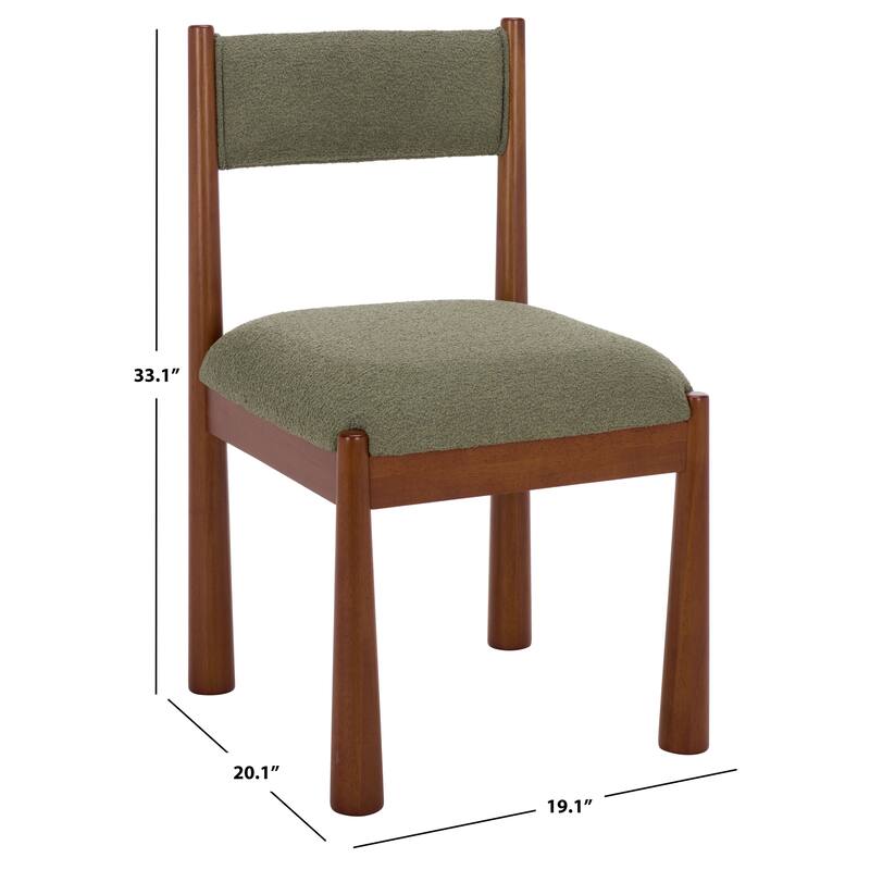 SAFAVIEH Home Makiko Dining Chair - 19"W x 20"D x 33"H