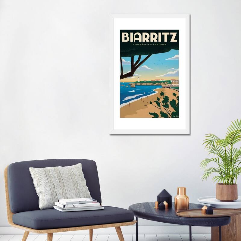 iCanvas "Biarritz" by IdeaStorm Studios
