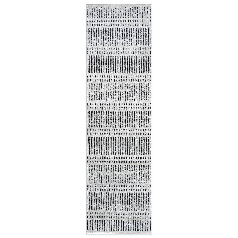 Contemporary Minimalistic Stripe LInes Area Rug