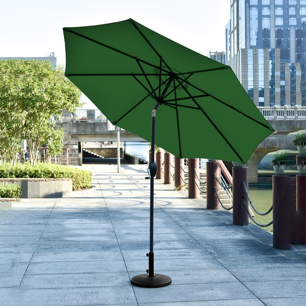 Lopes 9-Foot Patio Umbrella with Ceramic Base Included