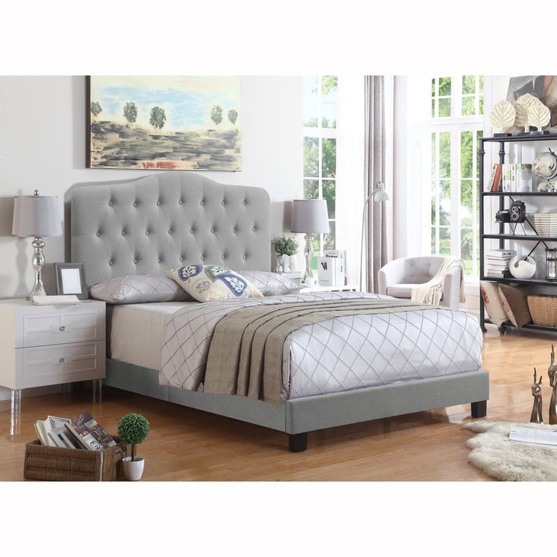 Beatrice Tufted Upholstered Low Profile Standard Bed