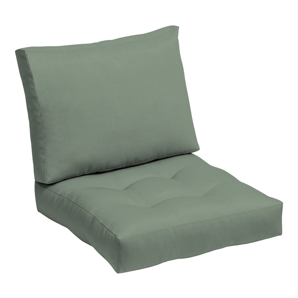 ARDEN earthFIBER Tufted Blowfill Deep Seat Set, 24 x 24