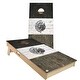 preview thumbnail 1 of 7, Mexico Flag Rustic Outdoor Cornhole Board Set