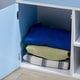 preview thumbnail 13 of 12, Multi-Purpose Kids Bookshelf with 1 Cabinet and 2 Storage Compartments