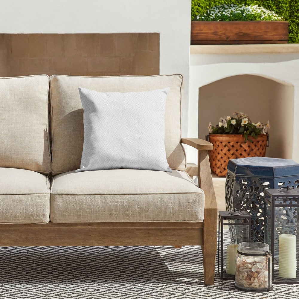 Sorra Home Sunbrella Outdoor Knife Edge Pillow Single