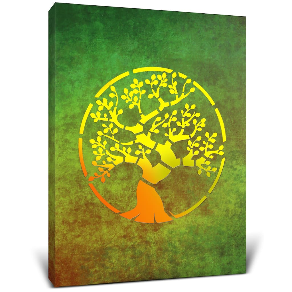 CoTa Global Tree Of Life Light Up LED Wall Art - Changing Color LED - 15.75Lx11.9Wx1H inches