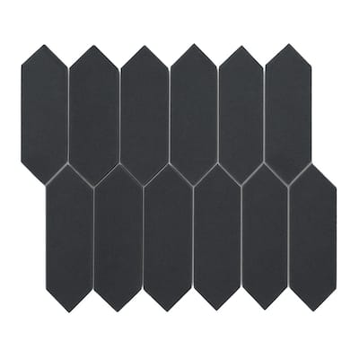 Basalt 2 X 6 Picket Marble Mosaic Wall And Floor Tile - Case (10 Sheets)
