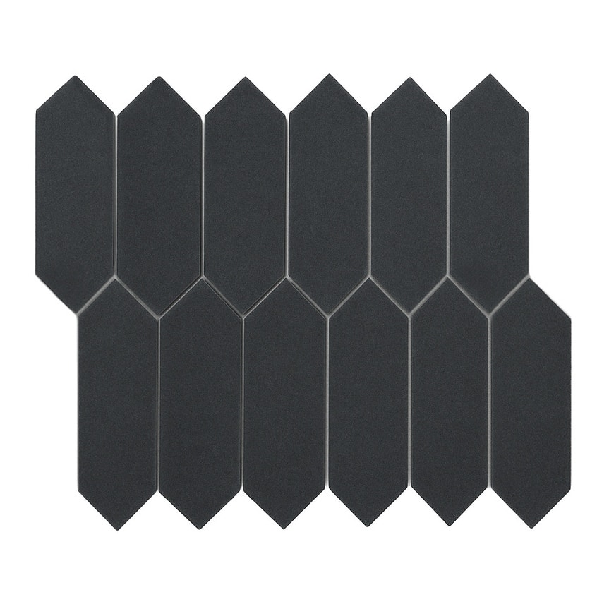 Basalt 2 X 6 Picket Marble Mosaic Wall And Floor Tile - Case (10 Sheets)
