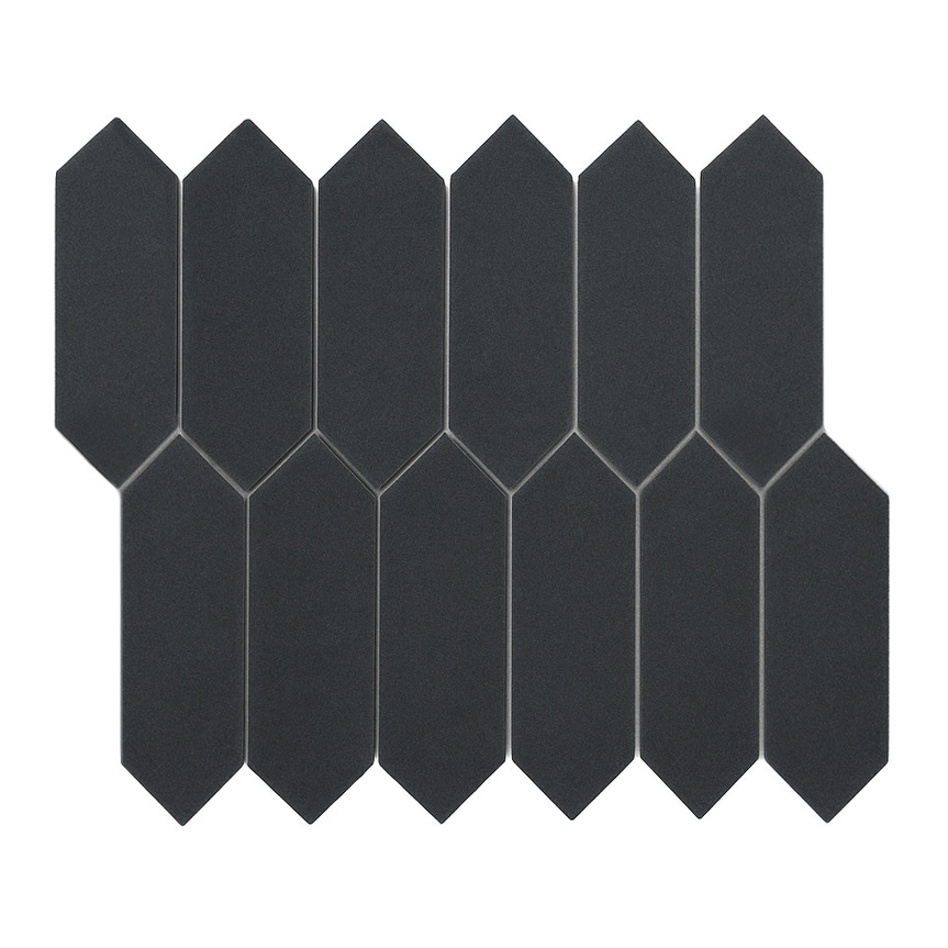 Basalt 2 X 6 Picket Marble Mosaic Wall And Floor Tile - Case (10 Sheets)