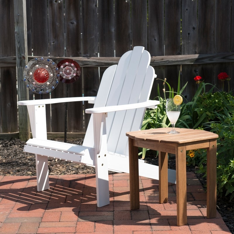 Linon adirondack rocker best sale teak