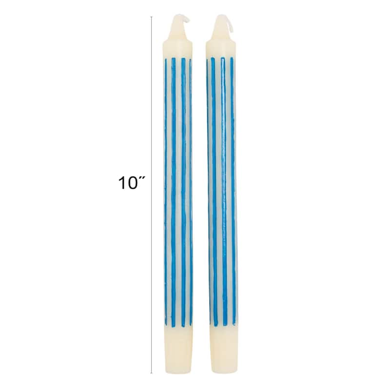 Unscented Taper Candles in Box - 0.88"L x 0.88"W x 10.0"H