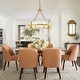 preview thumbnail 15 of 56, Dimmable Large Drum Glass Chandelier for Dining Room High Ceiling Living Room