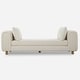 preview thumbnail 1 of 5, Uttermost Repose Oversized Ivory Bench - 28.5'' H X 90.5'' W X 26'' D
